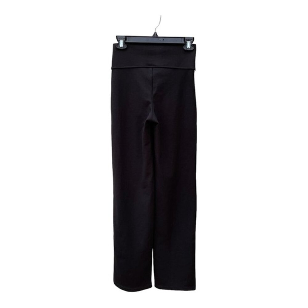 Zaggora Activewear Pull-on High Rise Straight Leg Pants with Tuxedo Stripe Sz 2 - Picture 5 of 9